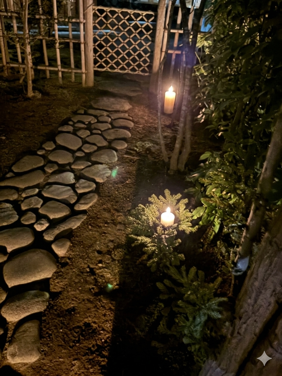 夜の露地